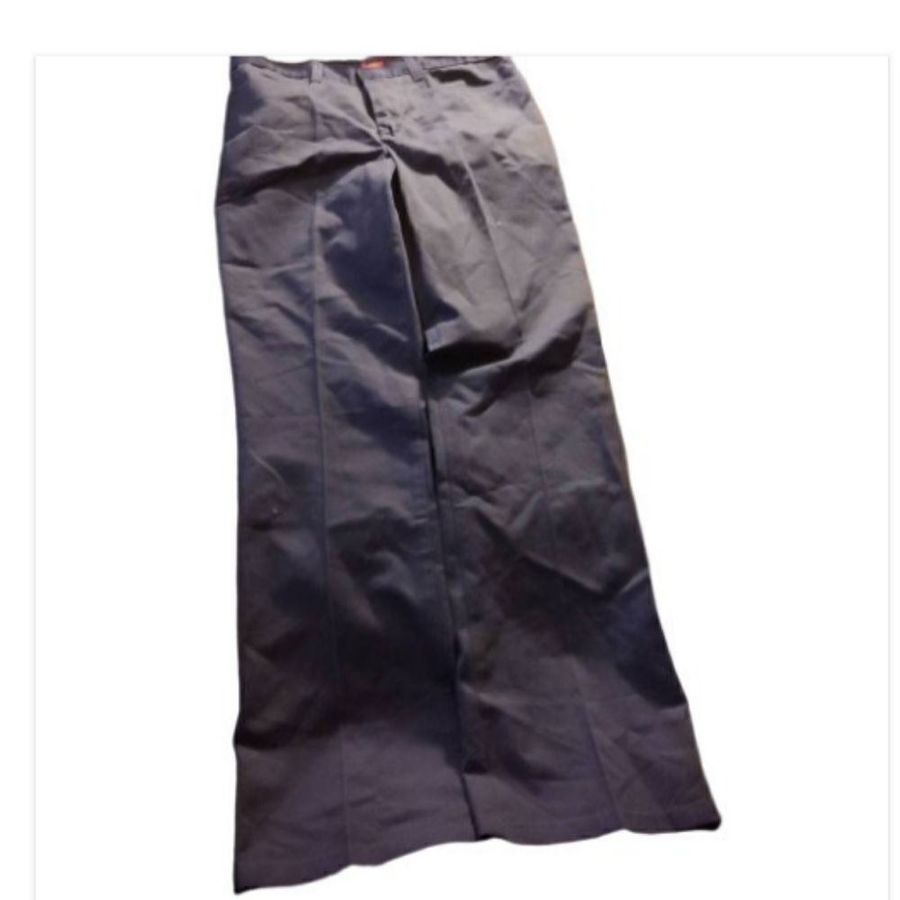 Dickies navy blue flare bottom pants, nwt